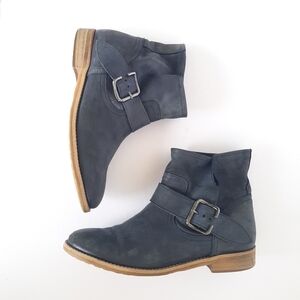 Bata Shoes Leather Boots Ankle Grey size 39